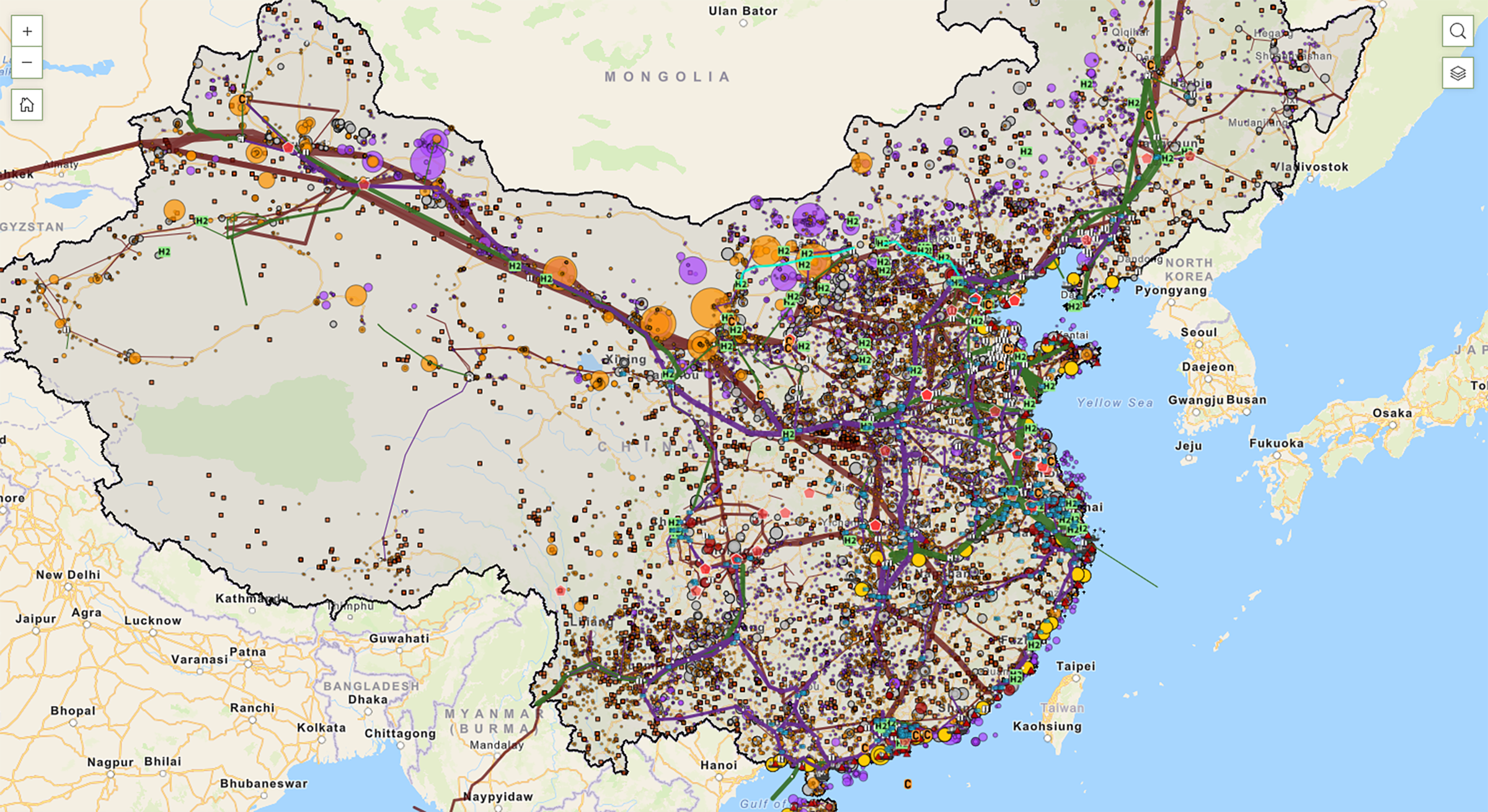 China Energy Map Figure 1