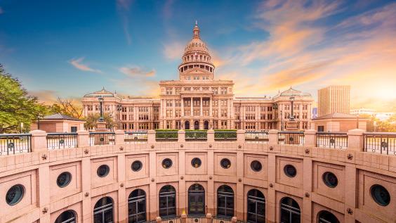 Texas State Capitol Building in Austin, TX